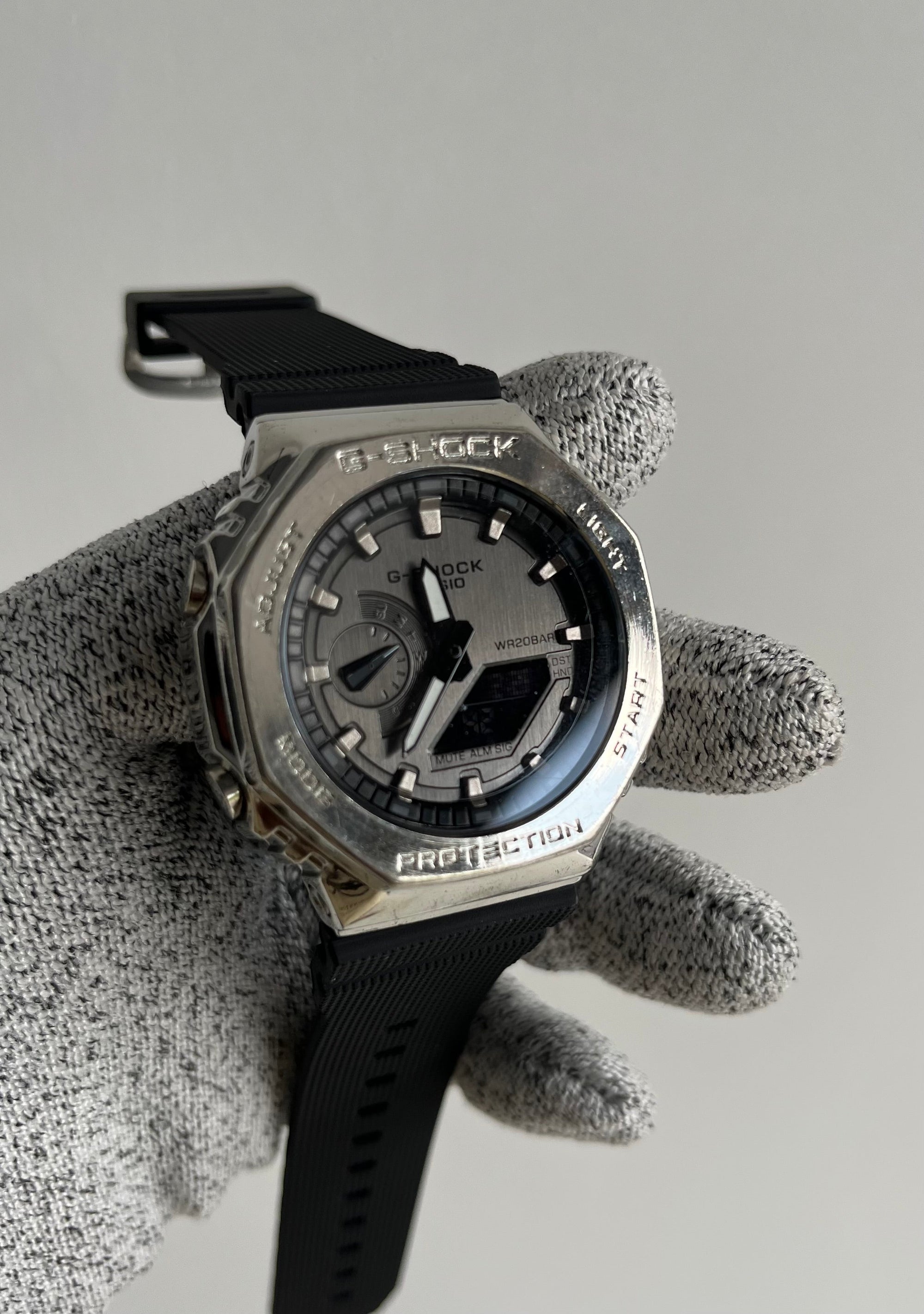 GShock GM-2100 (Analog Digital Watch) Grey