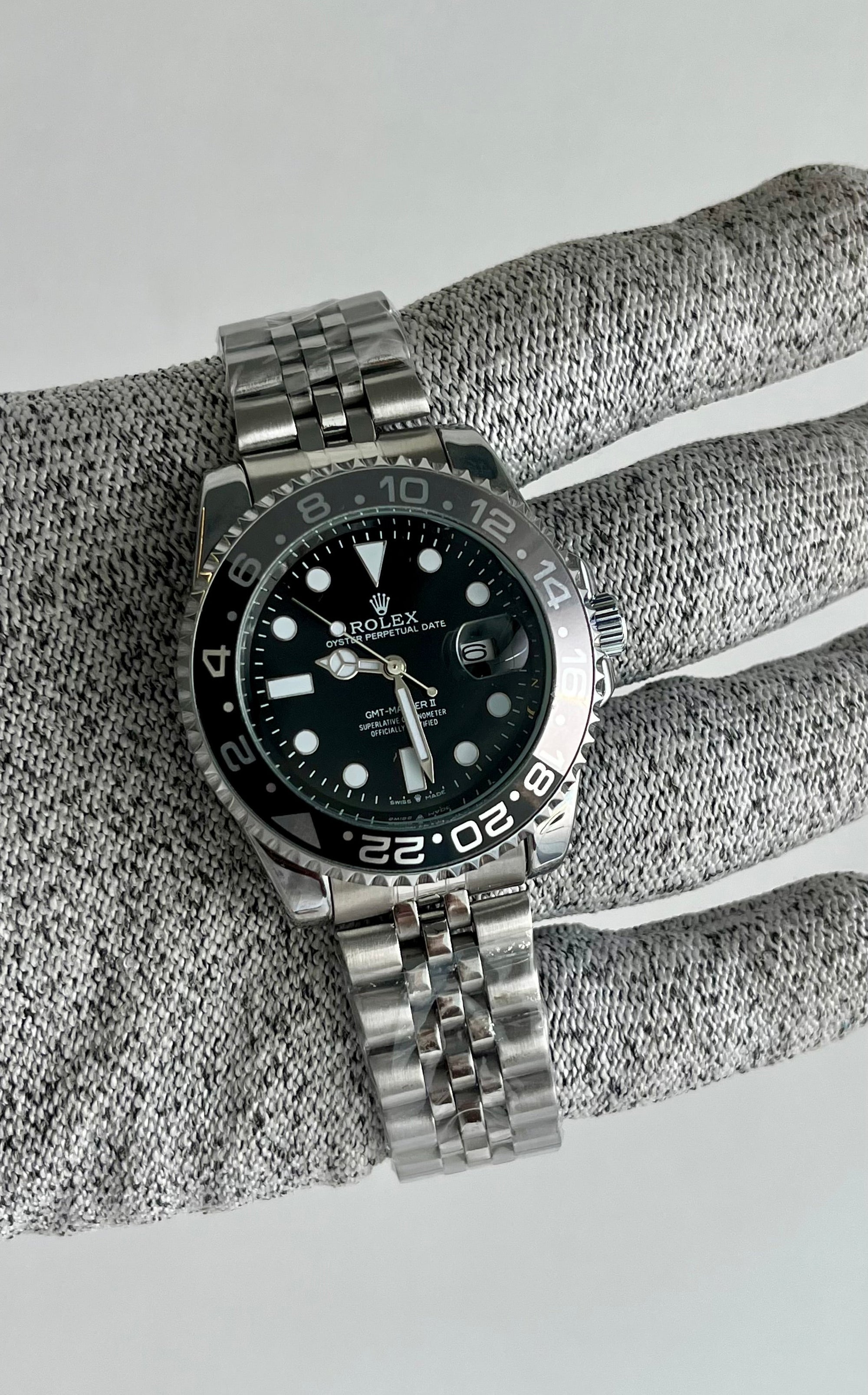 Rolex Gmt silver
