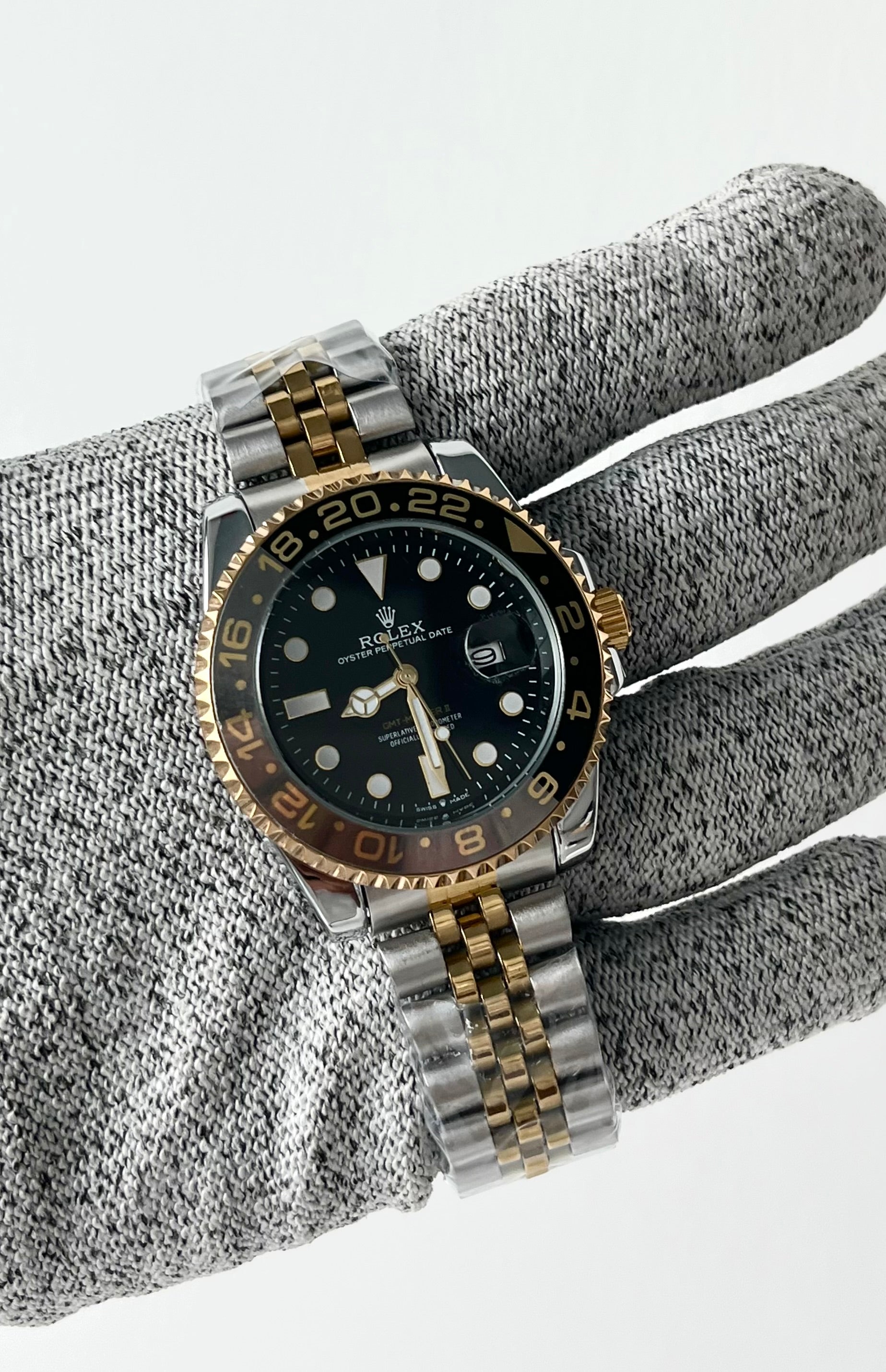 Rolex Gmt  Gold/silver