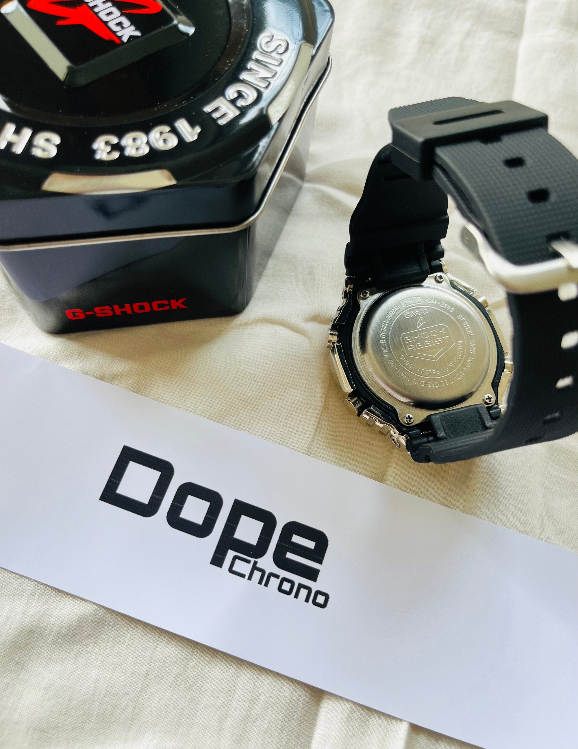 GShock GM-2100 (Analog Digital Watch) Black