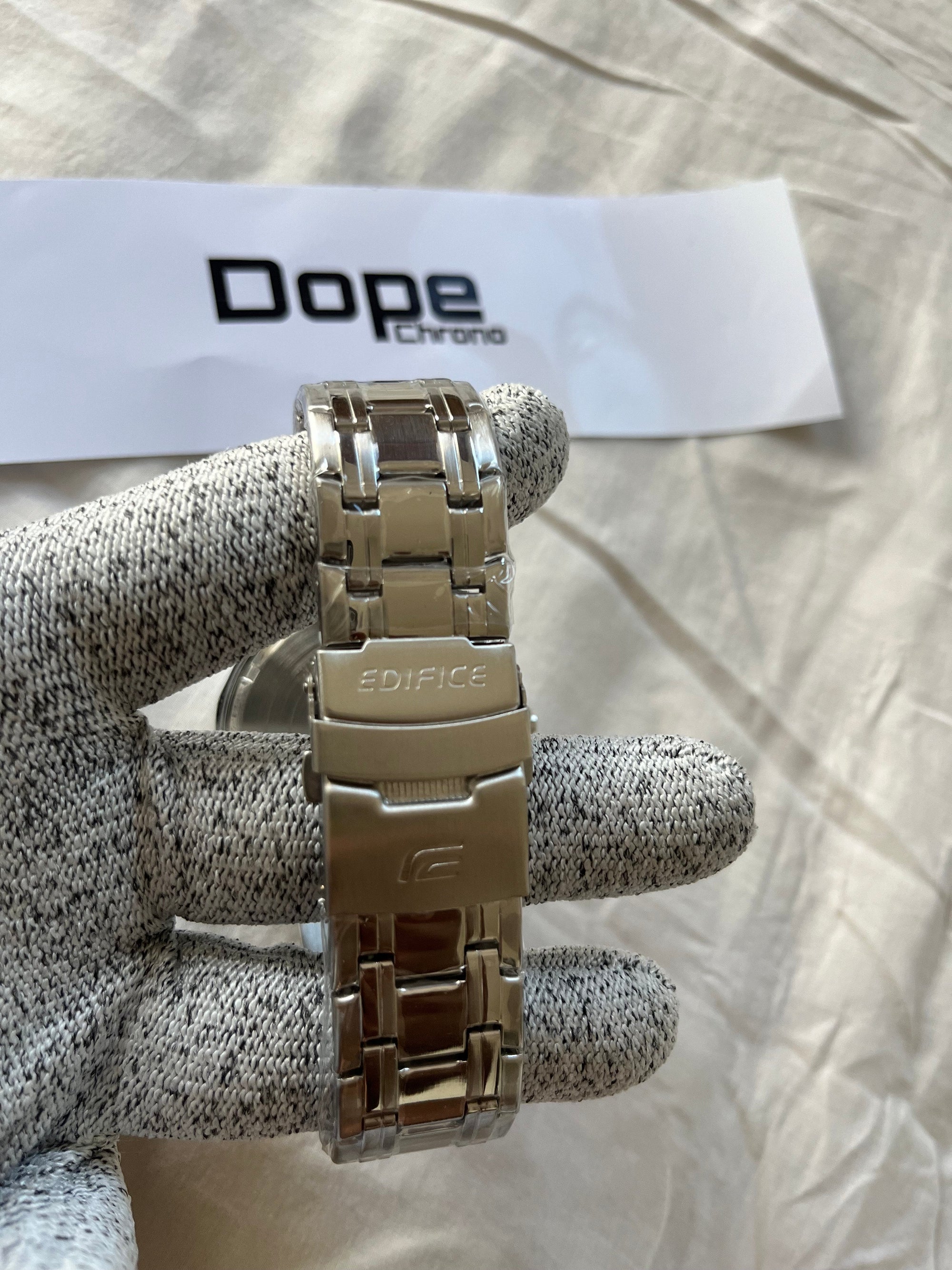 Edifice EFR-539 Silver Black